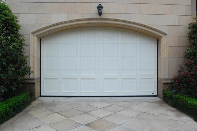 electronically controlled garage roller door